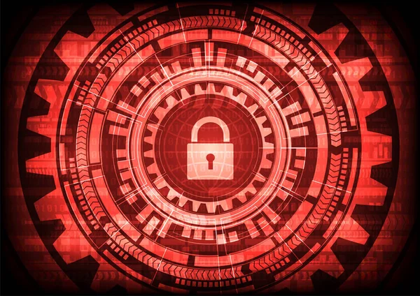 Αφηρημένη ιό Malware Ransomware κρυπτογραφημένων αρχείων με το αριθμητικό πληκτρολόγιο υδρόγειο δυαδικό bit φόντο. Εικονογράφηση διάνυσμα έγκλημα στον κυβερνοχώρο και cyber έννοια ασφάλειας. — Διανυσματικό Αρχείο