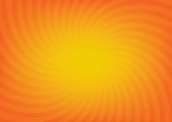 Promienie słońca pomarańczowy wektor, sunburst na pomarańczowy kolor tła. Projekt tło wektor ilustracja. — Wektor stockowy