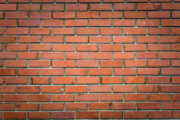 Close Pattern Brown Brick Wall Grunge Background — Stock Photo, Image