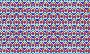 Kusursuz Vektör Deseni. Geometrik Süsleme Biçiminde Arkaplan DokusuName. 