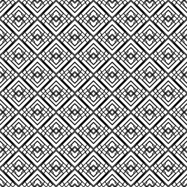  Dikişsiz geometrik süs vektör deseni. Soyut arka plan.