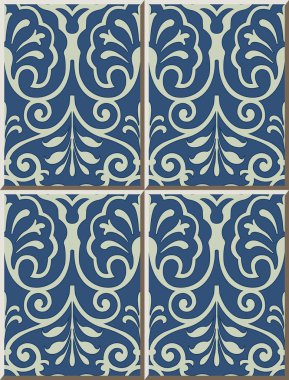 Seramik karo deseni 448 eğri spiral çapraz çerçeve