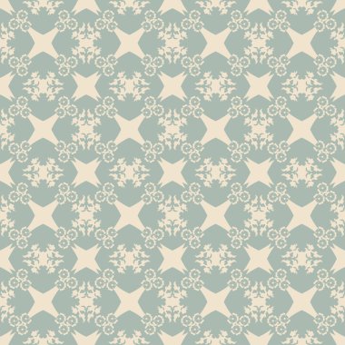 Çiçek geometrisi kaleydoskop zarif antik arka plan görüntüsü