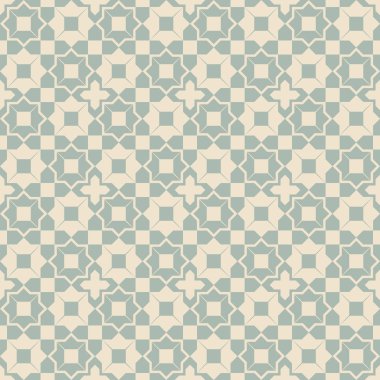 Yıldız geometri kare desen çapraz zarif antika arka plan görüntü.