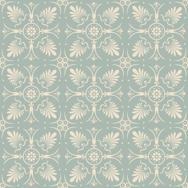 Yuvarlak çiçek fan şekil deseninin zarif antika arka plan görüntü.