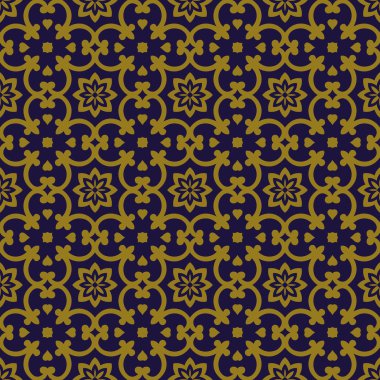 Eğri çiçek çiçek Dürbünü deseninin zarif antika arka plan görüntü.