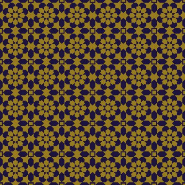 Zarif antika arka plan görüntüsü yıldız çiçek Meydanı'nın çapraz desen.