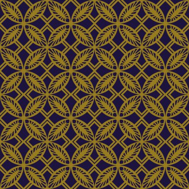 Zarif antika arka plan görüntüsü yuvarlak kare çapraz desen.