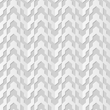 Vektör damask dikişsiz 3d kağıt sanat desen arka plan 122 Ok Geometri Hattı