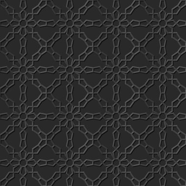 Sorunsuz 3d zarif karanlık kağıt sanat desen 254 çokgen geometrisi çapraz