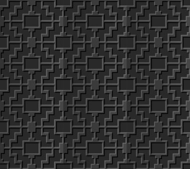 Sorunsuz 3d zarif karanlık kağıt sanat desen 317 geometri Meydanı