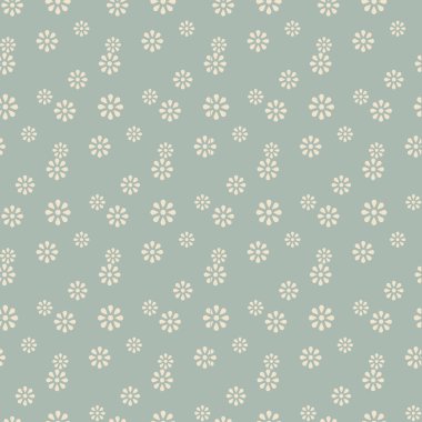 Sevimli papatya çiçek desen zarif antikarka plan görüntüsü.