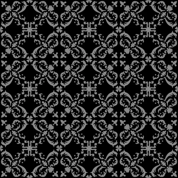 Elegante donkere antieke achtergrondafbeelding van geometrie spiraal Caleidoscoop patroon. — Stockvector