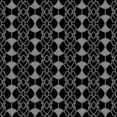 Oval yuvarlak geometri deseni zarif koyu antik arka plan görüntüsü.