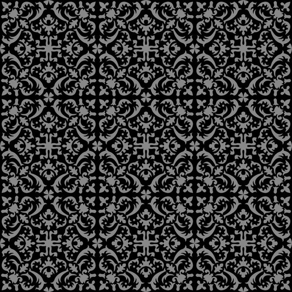 Элегантное темно-античное фоновое изображение спиральной геометрии калейдоскопа . — стоковый вектор
