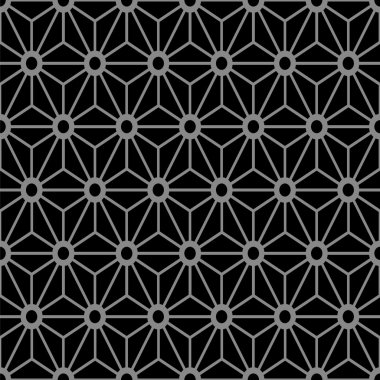 Yıldız çapraz çiçek çerçeve deseni zarif antikarka plan görüntüsü.