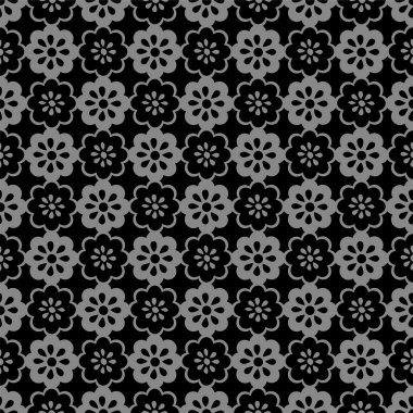 Yuvarlak çapraz çiçek çerçeve deseni zarif antikarka plan görüntüsü.