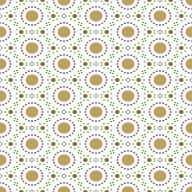 Sorunsuz arka plan görüntüsü yuvarlak daire çokgen çiçek