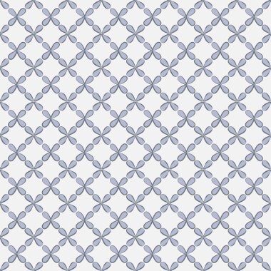 Sorunsuz arka plan görüntüsü Vintage çapraz mavi çiçek