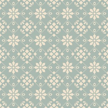 Zarif antika arka plan 347_cross kare onay çiçek