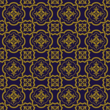 Zarif antika altın kahverengi ve mavi arka plan 346_curve çapraz çerçeve çiçek çiçek Dürbünü