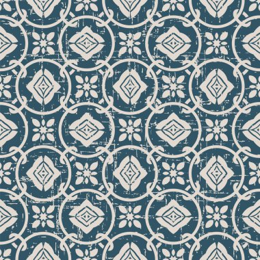 Sorunsuz yıpranmış antika arka plan 381_vintage yuvarlak circle zinciri çiçek çapraz