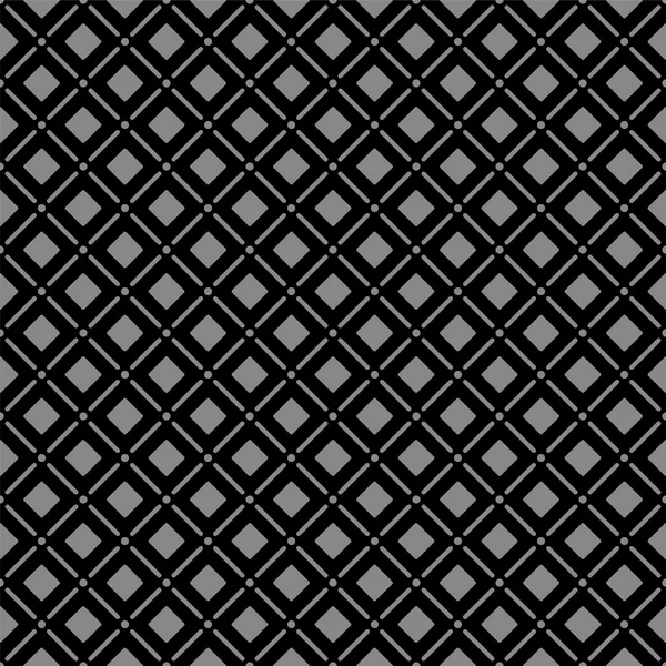 Elegante antik silber und schwarz hintergrund 369 _ runde ecke quadratisch karierte linie — Stockvektor