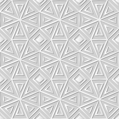 Sorunsuz 3d beyaz kağıt sanat arka plan 404 sekizgen üçgen kesim kontrol çapraz geometri çerçeve