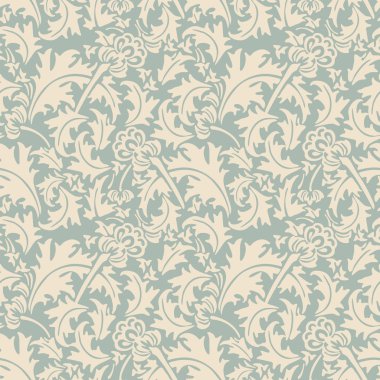 Zarif antika arka plan 413_garden sarmal yaprak çiçek bitki