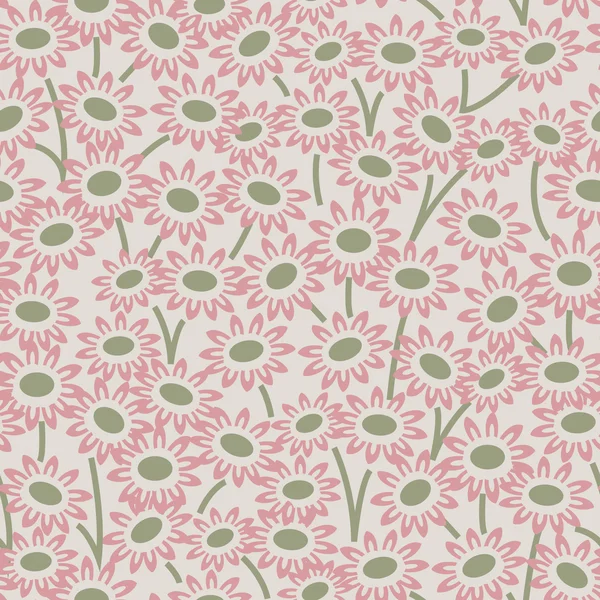 Bahçe vintage pembe papatya çiçek sorunsuz arka plan görüntüsü.