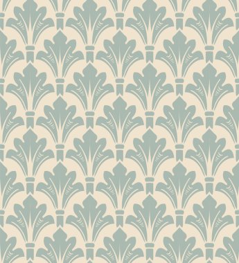 Sorunsuz arka plan 507 vintage mavi doğa Bahçe eğrisi yaprak antika