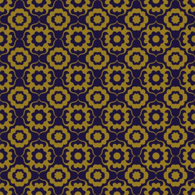 Sorunsuz arka plan 446 zarif antika eğri kaleydoskop