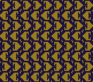 Sorunsuz arka plan 488 Kraliyet testere dişi üçgen geometrisi antika