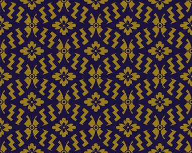 Antika sorunsuz arka plan 535 vintage oval yuvarlak çapraz geometri çiçek