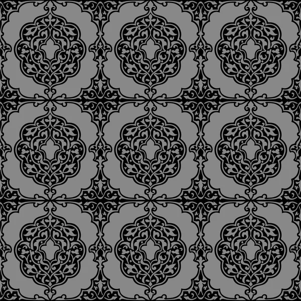 古色古香的无缝背景 511 复古螺旋曲线皇家装饰框架 — 图库矢量图片