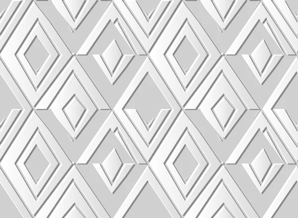 3D Papier Kunst 549 Tiangle Check Geometrie Raute — Stockvektor