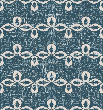 Sorunsuz arka plan 442 eğrisi sarmal Bahçe çiçek yaprak soyut çapraz yıpranmış