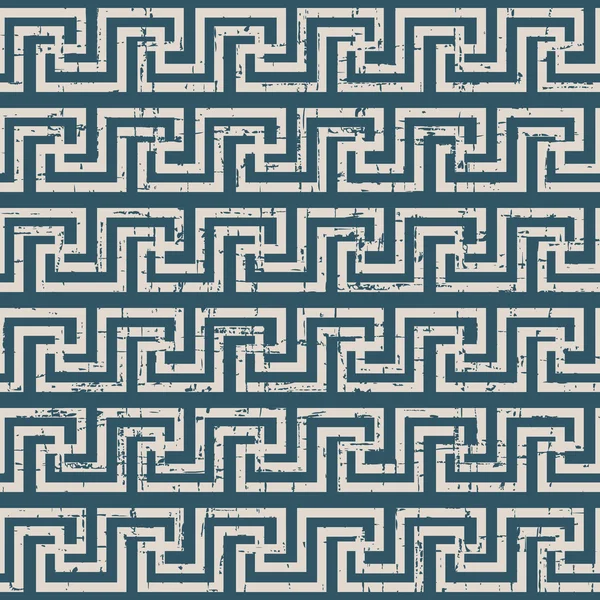 Slitna sömlös bakgrund 452 geometri spiral cross fyrkantig linje — Stock vektor