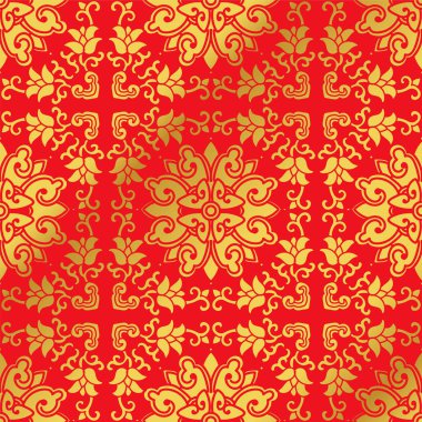 Sorunsuz altın Çin arka çapraz sarmal asma çiçek