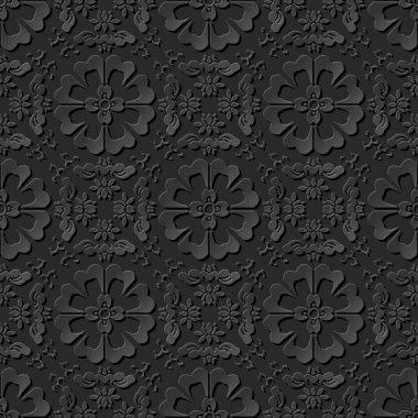 3D kağıt sanat desen çapraz spiral yuvarlak çiçek çiçek Dürbünü