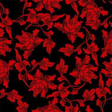 Sorunsuz Çince doğa botanik yaprak arka plan