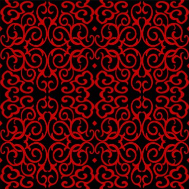 Sorunsuz Çince zinciri asma çapraz yuvarlak sarmal arka plan