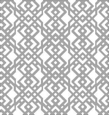 Yarı ton sorunsuz arka plan siyah elmas onay yuvarlak çapraz cha