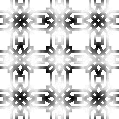 Yarı ton siyah sorunsuz geçmiş çokgen ch kare yuvarlak