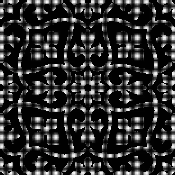 Semitono redondo negro transparente fondo espiral curva cruz vid — Archivo Imágenes Vectoriales