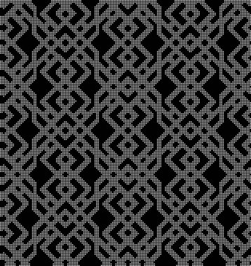 Yarı ton sorunsuz arka plan siyah elmas onay yuvarlak çapraz cha