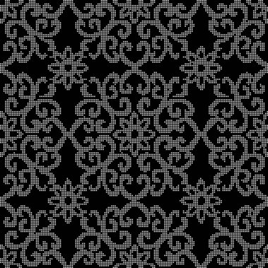 Yarı ton siyah sorunsuz geçmiş eğrisi spiral akışı çapraz yuvarlak