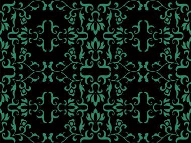 Sorunsuz Çince sarmal eğri çiçek çapraz arka plan