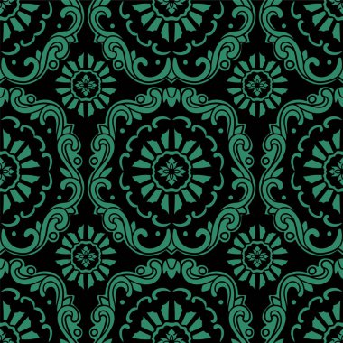 Sorunsuz Çin arka plan botanik sarmal eğri çapraz çiçek