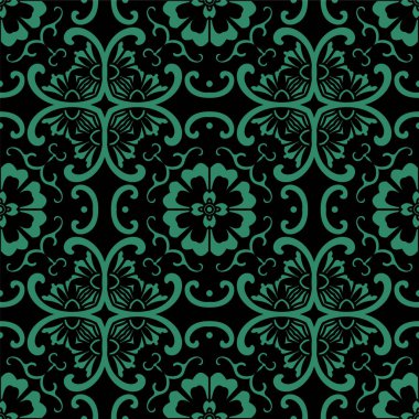 Sorunsuz Çin arka plan eğrisi çapraz yuvarlak çiçek